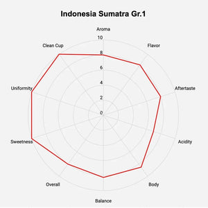 Indonesia Sumatra Green Coffee Beans - Grade 1 - ROASTIKA
